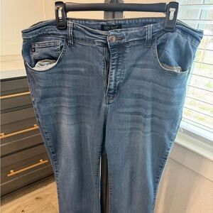 Judy Blue Bootcut Jeans - High Rise Bootcut Stretch Denim Size 18W
